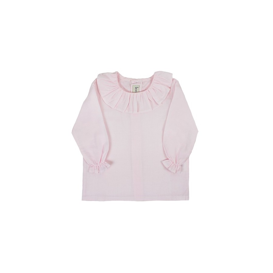 CAMISA SEVILLA M/L VOILE ROSA