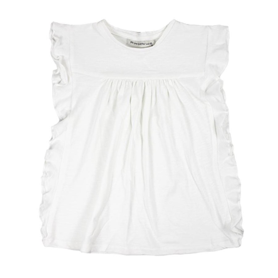 TSHIRT COTTON LAURA BLANCO ROTO