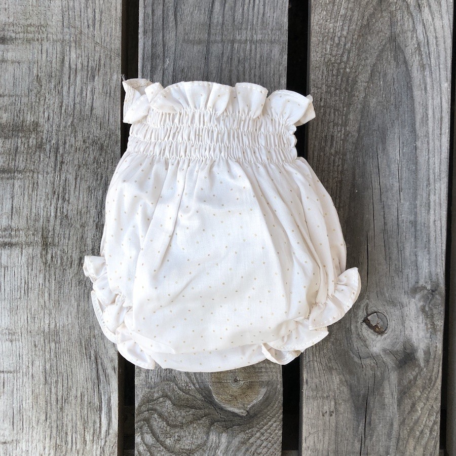 CULOTTE FRUNCES MOTA NUDE