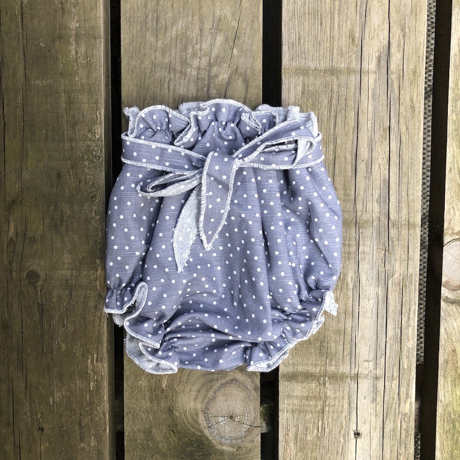 CULOTTE BABY MOTA AZUL
