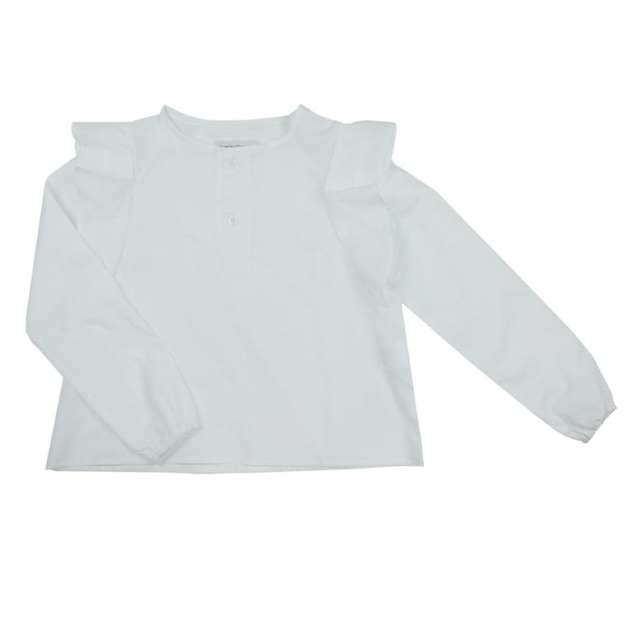 CAMISA PARIS ML VOILE BLANCO